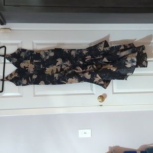 High-Low ruffle hemmed dress